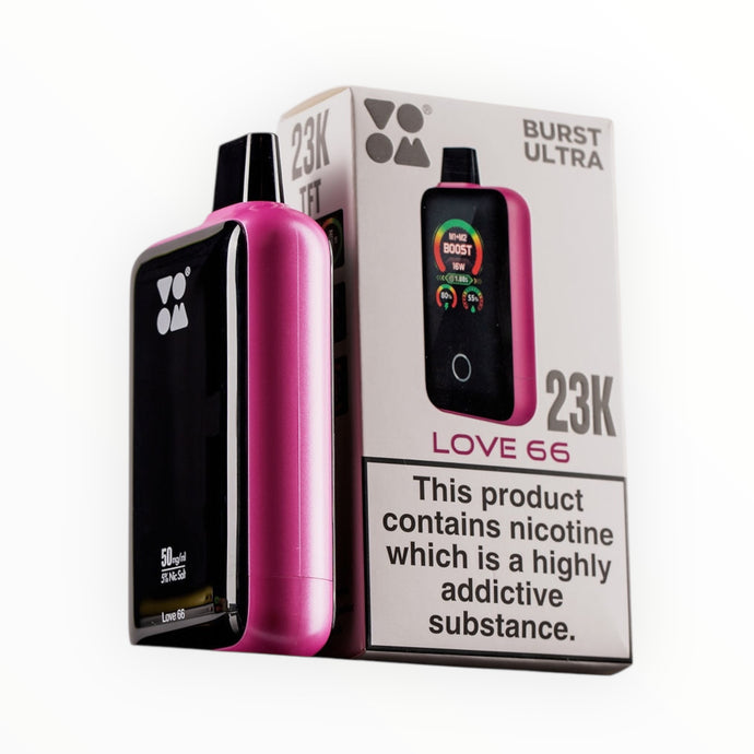 VOOM BURST ULTRA 23K – نكهة لوف 66 (LOVE 66)