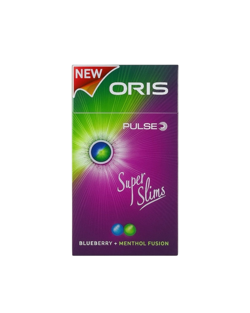 تحميل الصورة في عارض المعرض, دخان سجائر ORIS Pulse Super Slims – توت أزرق + منثول
