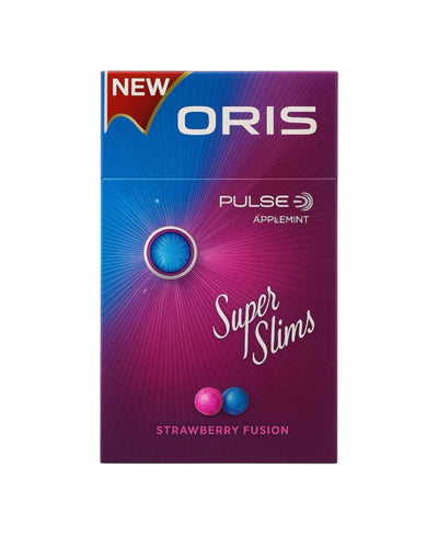 دخان سجائر ORIS Pulse Super Slims – فراوله بارده