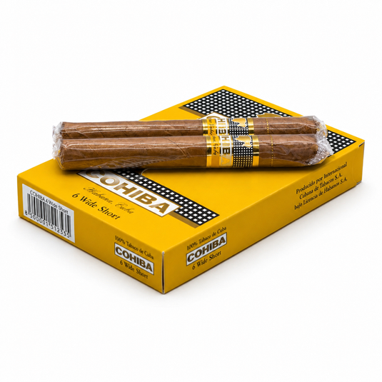 Cohiba Wide Short Cigars – Pack of 6 Premium Cuban Style Cigars