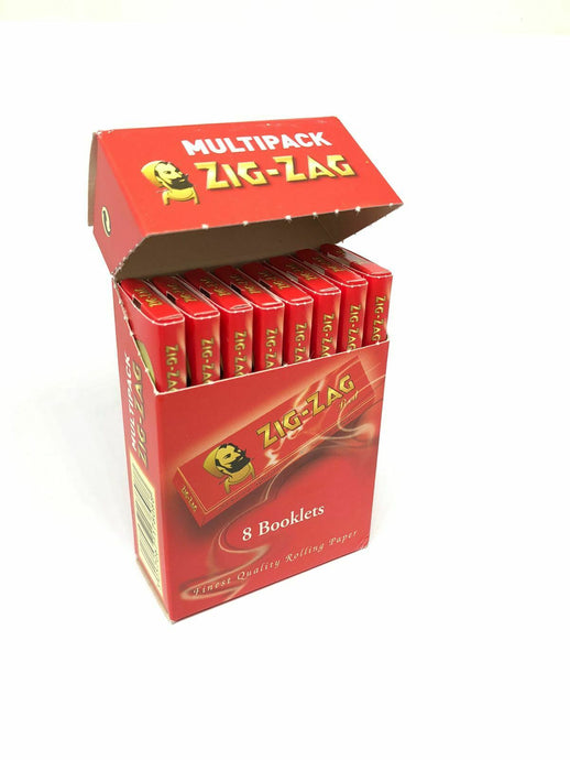 Zig-Zag Red بالشكل الجديد صندوق ورق لف السجائر ماركه