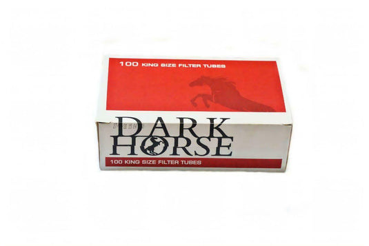 Cigarette Filter Dark Horse  صندوق أنابيب السجائر الفارغه ماركه