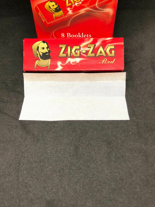 Zig-Zag Red بالشكل الجديد صندوق ورق لف السجائر ماركه