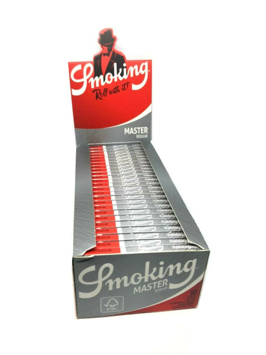 SMOKING MASTER  صندوق من ورق سجائر سموكنق ماستر