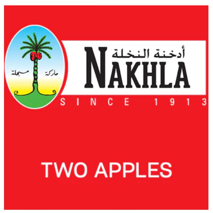 Al Nakhla Molasses Two Apples Blond معسّل النخلة تفاحتين الأشقر