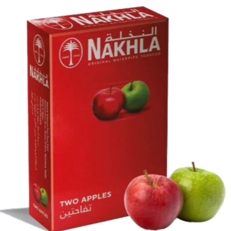 تحميل الصورة في عارض المعرض, Al Nakhla Molasses Two Apples Blond معسّل النخلة تفاحتين الأشقر
