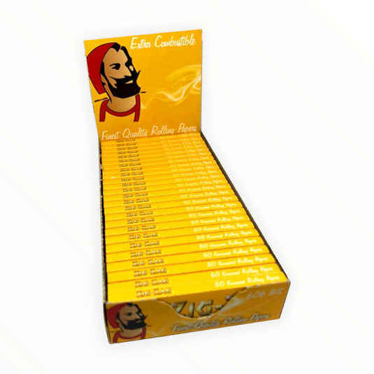 ZIG-ZAG Yellow كرتون ورق زيك زاك الأصفر