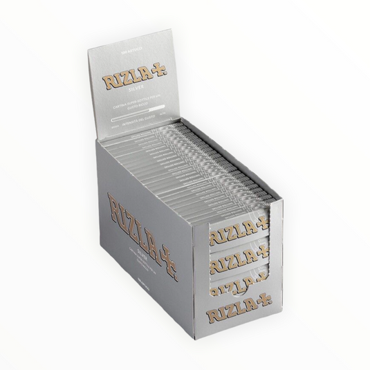 Rizla Silver   صندوق ورق لف السجائر ريزلا الفضي