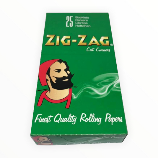 ZIG-ZAG Green صندوق ورق زيك زاك الأخضر