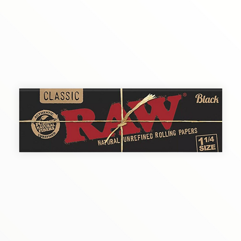 تحميل الصورة في عارض المعرض, RAW Black Classic   1¼   دفتر ورق راو كلاسيك الأسود
