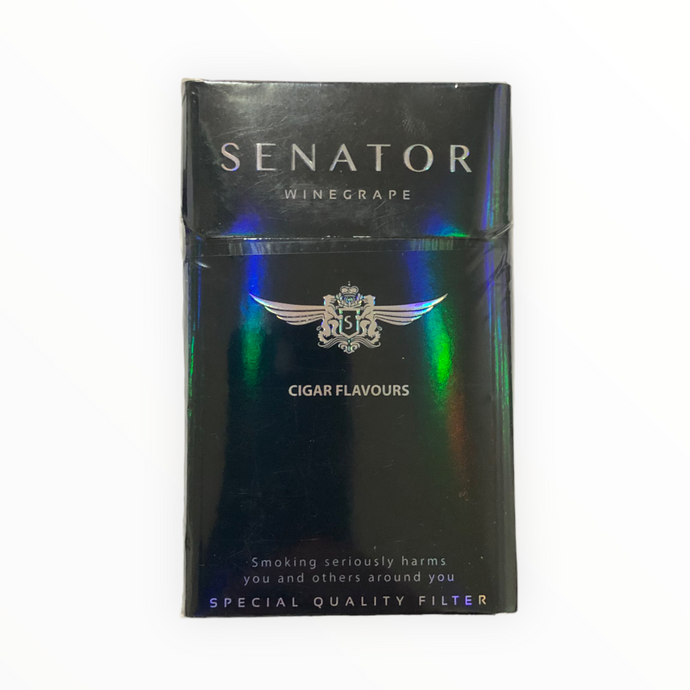 Senator Cigar blue دخان سيناتور الأزرق بالحجم سليم