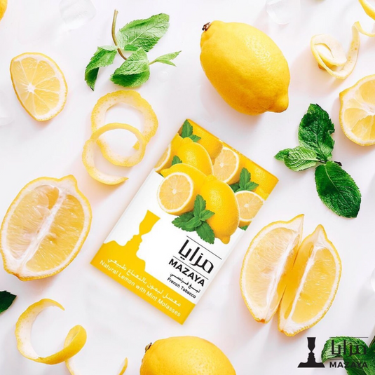 معسل مزايا  ليمون ونعنع Mazaya Molasses Lemon Mint