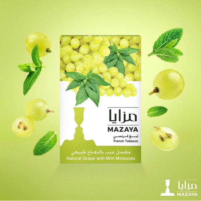 معسل مزايا عنب ونعناع Mazaya Molasses Grape Mint