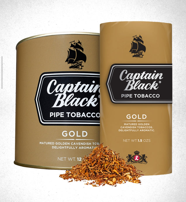 Captain Black Gold كيس تبغ كابتن بلاك الذهبي بحجم 42 جرام